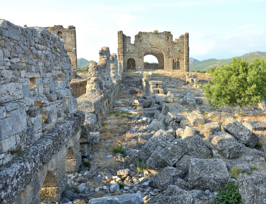 ruiny miasta Aspendos 