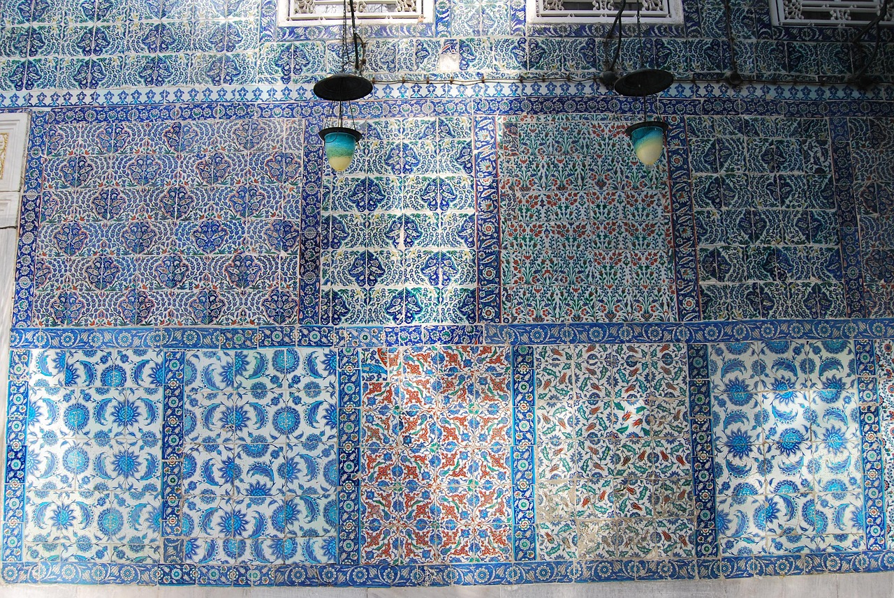 Płytki ceramiczne z Iznik