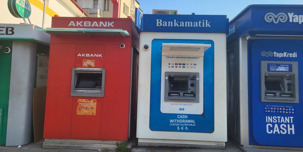 Bankomaty w Turcji